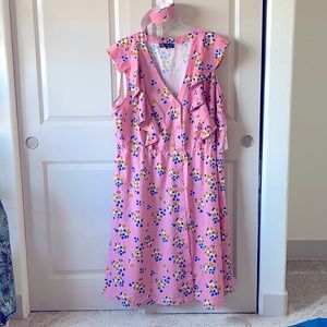Eloquii Plus Size Floral Dress Size 28
